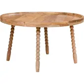 House Nordic Salontafel Jammu Mangohout Rond Ø60cm