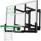 Salta Guard Basketbalbord – Verstelbaar basketbalbord met dunkring system voor wandmontage – Voor kinderen en volwassenen – Zwart