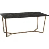 Loft 24 Dark Wood|Eettafel 175 cm 8 plaatsen in Houtlook Bruin