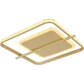 Globo Lighting Gouden plafondlamp Reball vierkant