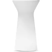 Newgarden Capri LED bartafel op batterijen, RGBW, 110 cm hoog, wit Capri, dimbaar, wit / opaal, Kunststof, Modern