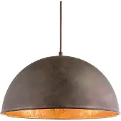 Globo Lighting - hanglamp - Xirena I - bruin - metaal - Ø 41cm - E27 - 58307H