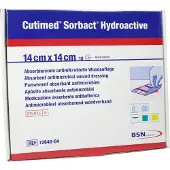 Bsn Medical Cutimed Sorbact Hydro 14cm x 14cm 10 St Compressen