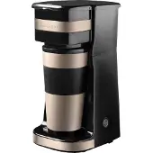 Bestron Koffiezetapparaat filterkoffie 750W - ACM112CO - 0,42L, 2 grote koppen - Thermosbeker - Koper - 5 jaar garantie