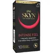Manix SKYN Intense - latexvrij condoom - geribbeld en met nopjes - 10 stuks