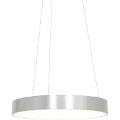 Steinhauer Hanglamp Ringlede 2695ZI Zilver rond 48cm, hoogte verstelbaar, gemaakt van kunststof en staal, modern design voor binnengebruik