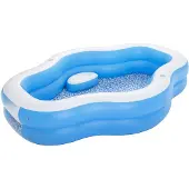 Bestway Zwembad Splashview 270x198x51 cm blauw en wit
