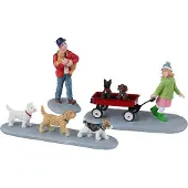 Lemax Puppy Parade Set Of 3 Kerstfiguurtje