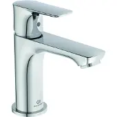 Ideal standard wastafelmengkraan Connect Air, zonder afvoer, slank design, uitloop 107mm, artikelnummer A7010AA, chroom