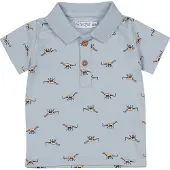 Dirkje Jongens Poloshirt - Light blue