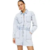 HARPER & YVE Dames Jumpsuits Tammy-js - Lichtblauw - Maat XS