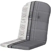 Madison Kuipstoelkussen Kuip Garden Grey (96 x 45 cm)