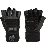 Gorilla wear Dallas Wrist Wrap Handschoenen - Fitness Handschoenen - Zwart - 3XL