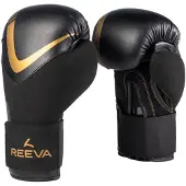 Reeva Bokshandschoenen - Leer - Goud - 10 oz