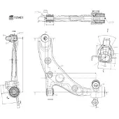 FEBI BILSTEIN 193401 Draagarm