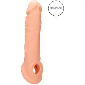 Realrock - penis sleeve - verlengstuk 21cm - transparant