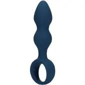Shots Loveline - anaalplug met ringgreep - klein - blauw