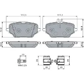 Bosch Remblokset 0 986 460 154