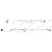 FERODO FHY3373 Remslang