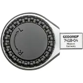 Gedore inbouwschakelratel 1/2" SE 14x18, artikelnummer 7418-02
