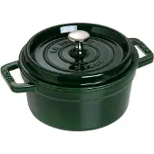 Staub La Cocotte ronde pan gietijzer 2,6 L Basilicumgroen