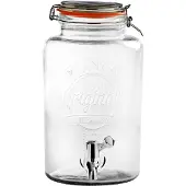 Kilner weckpot met tap 5 liter glas