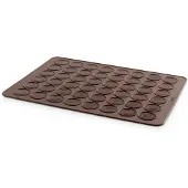 Lékué macarons bakmat siliconen 40 cm Bruin