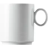 Thomas Mok Loft With Handle Large Stackable White 380 ml