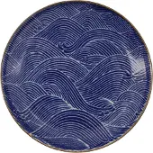 Tokyo Design Studio Seigaiha Blue Bord ? 21,5 cm