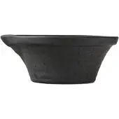 PotteryJo Peep deegkom 20 cm matt black