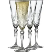 Lyngby Champagneglas Champagne Melodia 16cl (4-delig)
