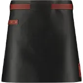 Witloft Classic sloof - Waist Down schort van 100% rundleer - Handgemaakt - Unisex - Dark Brown