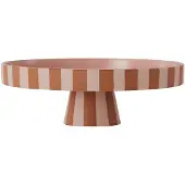 OYOY Toppu serveerschotel groot Ø27 cm Caramel-rose