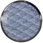 Tokyo Design Studio – Aisai Seigaiha – Dinerbord – 25 x 3.2cm