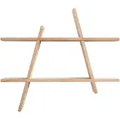 Andersen A-Shelf wandrek Large 78x12x67 cm Oak