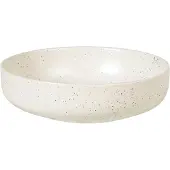 Broste Copenhagen Nordic Vanilla kom laag Ø17 cm Cream with grains
