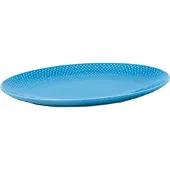 Lyngby Porcelæn Rhombe Color Oval Serving-28.5x21.5 Cm Bord