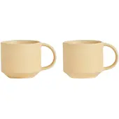 OYOY Yuka kop 2-pack Butter