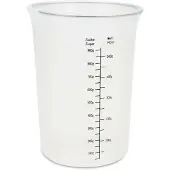 Städter siliconen maatbeker 1000 ml