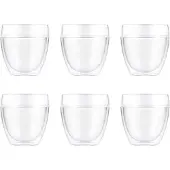 Bodum Glazenset Pavina Outdoor Transparent 250 ml (Set van 6)