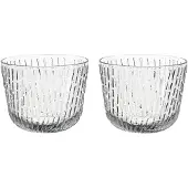 Marimekko Syksy drinkglas 2 dl 2-pack Clear