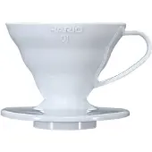 Hario V60-01 keramisch wit VDCR-01-W