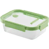 Lékué Vershouddoos Glas 1520 ml - Rechthoek - Green