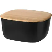 Rig-Tig Broodtrommel Box-It Bread Box L 23 cm Black