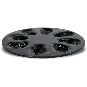 By On Oyster Serveerschaal 27 Cm Grijs - Schalen Dolomiet Keramiek Black - 5228615505