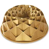 Nordic Ware Jubilee tulband bakvorm ø 24 cm gietaluminium goudkleurig