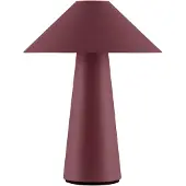 Globen Lighting Cannes draagbare tafellamp Burgundy