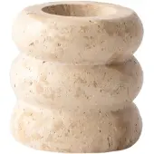 Tell Me More Travertin kandelaar Medium 8 cm