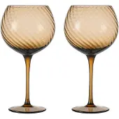 By On Opacity wijnglas 47 cl 2-pack Bruin