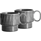 Sagaform Coffee & More theemok 2-pack Grijs